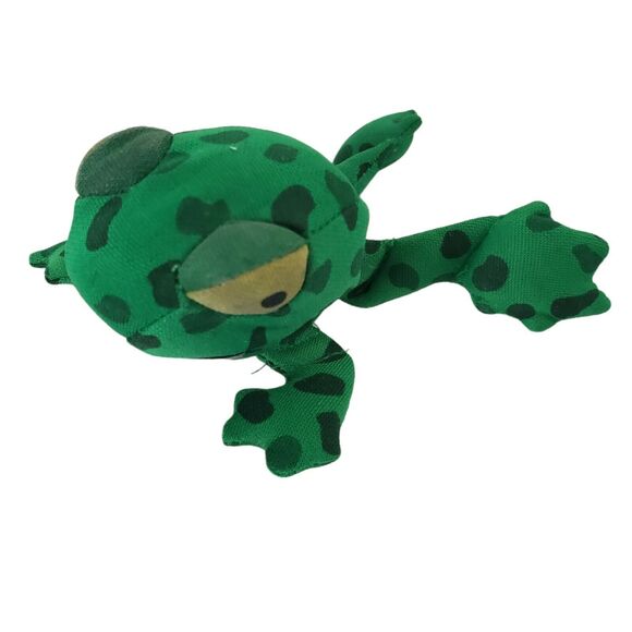 Lot of (6) Frogs TY Beanie Babies Smoochy Avon Full Beans Arby 's Schylling - Picture 6 of 11